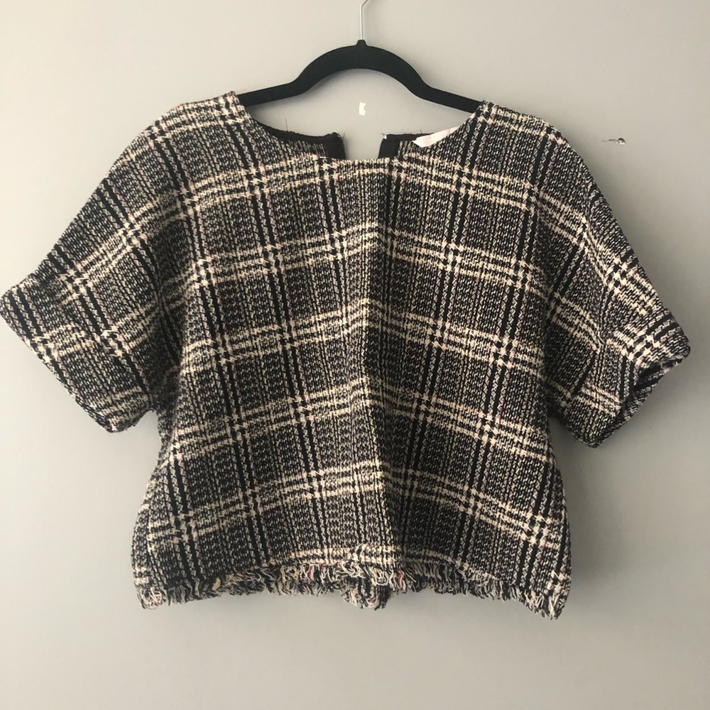 Zara Structured Crop